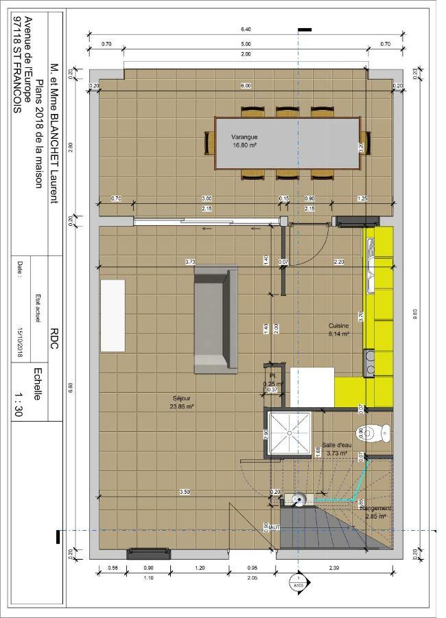 Ti Kaz Villa Saint-Francois  Eksteriør bilde
